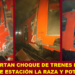 REPORTAN CHOQUE DE TRENES DEL METRO ENTRE ESTACIÓN LA RAZA Y POTRERO