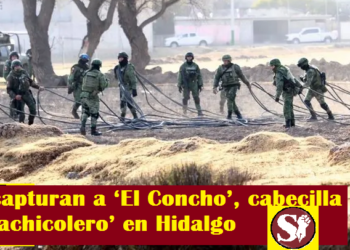 RECAPTURAN A ‘EL CONCHO’, CABECILLA ‘HUACHICOLERO’ EN HIDALGO