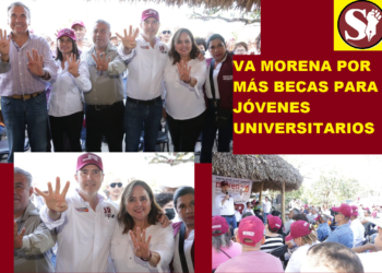 VA MORENA POR MÁS BECAS PARA JÓVENES UNIVERSITARIOS
