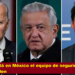 YA ESTÁ EN MÉXICO EL EQUIPO DE SEGURIDAD DE BIDEN
