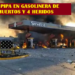 EXPLOTA PIPA EN GASOLINERA DE TULA: 2 MUERTOS Y 4 HERIDOS
