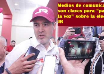MEDIOS DE COMUNICACIÓN SON CLAVES PARA “PASAR LA VOZ” SOBRE LA ELECCIÓN: JR