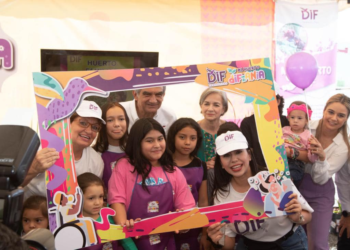 GOBERNADOR Y PRESIDENTA DEL DIF CELEBRAN A LA GRAN FAMILIA TAMAULIPECA CON DIFZANIA