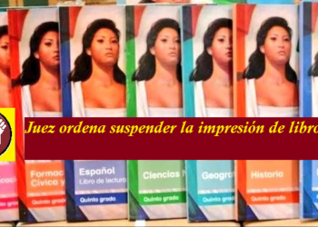 JUEZ ORDENA SUSPENDER LA IMPRESIÓN DE LIBROS DE TEXTO