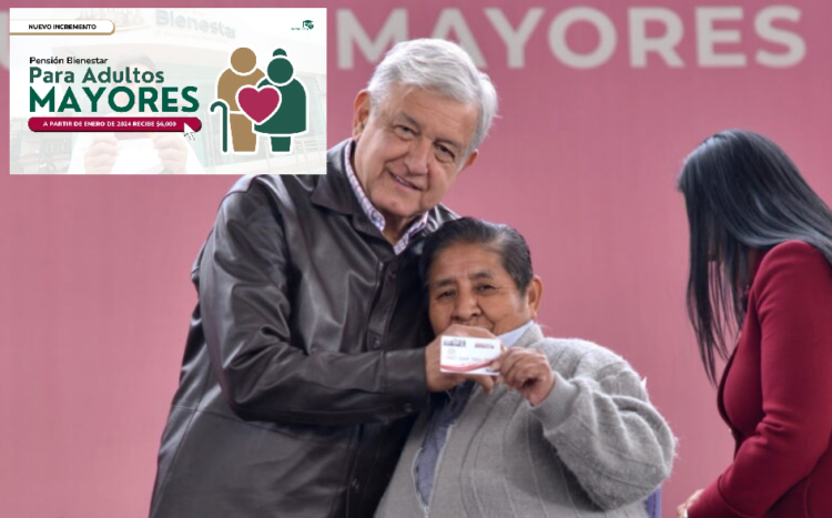 AMLO: EN 2024 AUMENTARÁ LA PENSIÓN A ADULTOS MAYORES