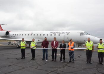 MEXICANA DE AVIACIÓN REGRESA A TAMAULIPAS CON VUELO INAUGURAL