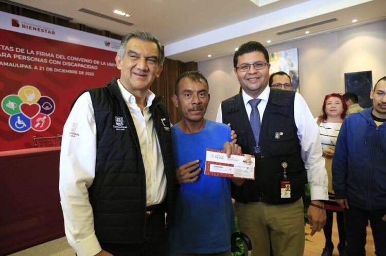 TAMAULIPAS AVANZA EN LA INCLUSIÓN Y EL BIENESTAR DE LAS PERSONAS CON DISCAPACIDAD