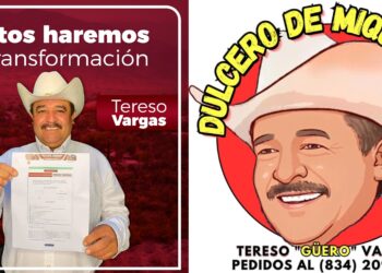 TERESO VARGAS, EL DULCERO DE MIQUIHUANA, ESTA PARTICIPANDO  PARA LA INTERNA DE MORENA POR LA ALCALDÍA DE MIQUIHUANA 