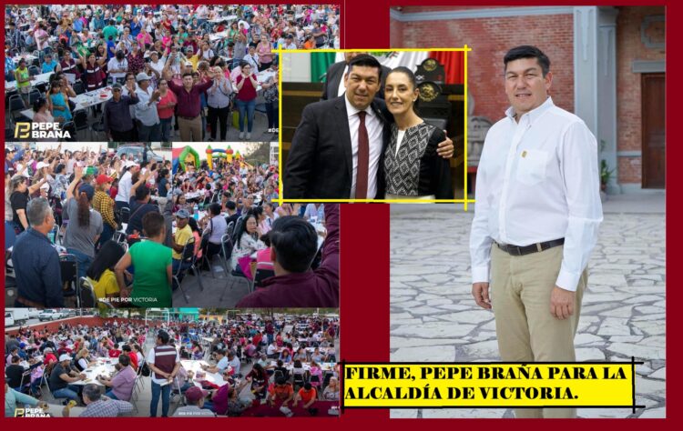 FIRME, PEPE BRAÑA PARA LA ALCALDÍA DE VICTORIA.