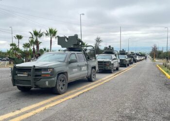 IMPORTANTE REFUERZO DE SEGURIDAD EN EL MANTE CON LA LLEGADA DE 300 MILITARES