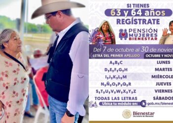 ABREN INSCRIPCIONES PARA EL PROGRAMA “PENSIÓN MUJERES BIENESTAR” EN TAMAULIPAS