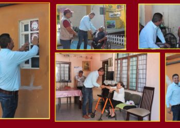 EL COMPROMISO DEL DELEGADO FEDERAL CON LA COMUNIDAD: UNA VISITA CASA POR CASA
