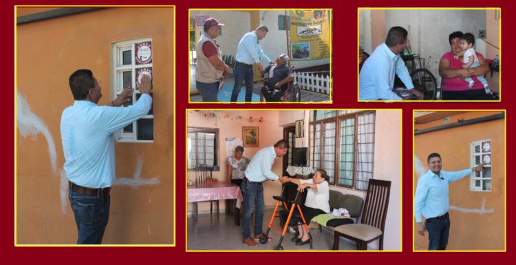 EL COMPROMISO DEL DELEGADO FEDERAL CON LA COMUNIDAD: UNA VISITA CASA POR CASA