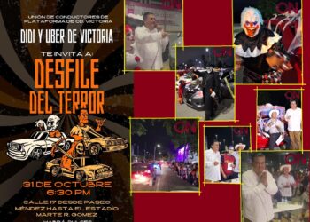 ÉXITO ROTUNDO DEL DESFILE DE TERROR:  ÓSCAR NARVÁEZ CELEBRA EL TALENTO DE LOS CONDUCTORES DE PLATAFORMA