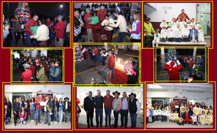 ENCENDIDO DEL PINO NAVIDEÑO: UN MOMENTO DE ALEGRÍA EN LA DELEGACIÓN DE BIENESTAR EN TAMAULIPAS