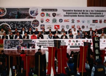 SINDICATOS Y CENTRALES OBRERAS UNIDOS EN APOYO A SHEINBAUM FRENTE A PRESIONES INTERNACIONALES