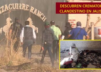 DESCUBREN CREMATORIO CLANDESTINO EN JALISCO
