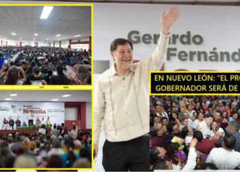FERNÁNDEZ NOROÑA REFUERZA APOYO A MORENA EN NUEVO LEÓN: “EL PRÓXIMO GOBERNADOR SERÁ DE LA 4T”