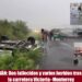 TRAGEDIA EN VILLAGRÁN: Dos fallecidos y varios heridos tras brutal accidente en la carretera Victoria–Monterrey