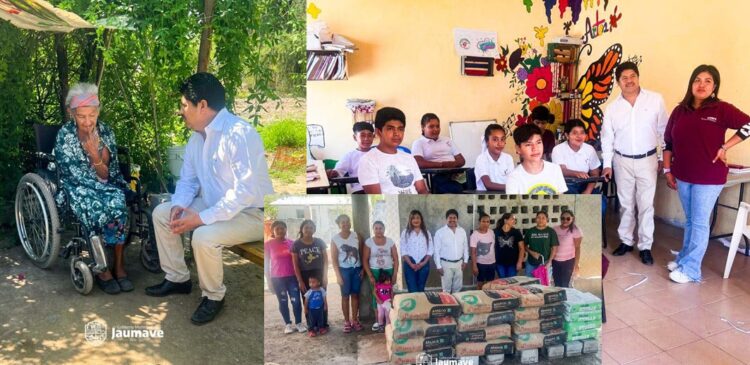 ALCALDE DE JAUMAVE REFRENDA COMPROMISO CON LA EDUCACIÓN EN EL EJIDO MONTERREDONDO