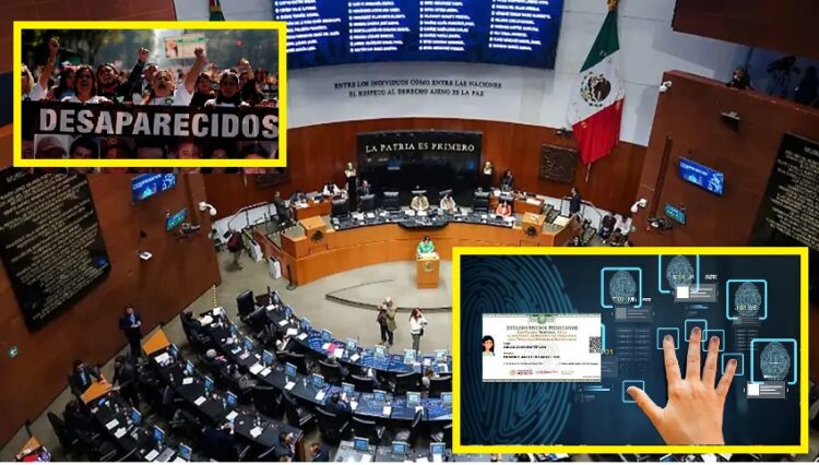 SENADO APRUEBA CURP BIOMÉTRICA PARA ENFRENTAR CRISIS DE DESAPARECIDOS EN MÉXICO