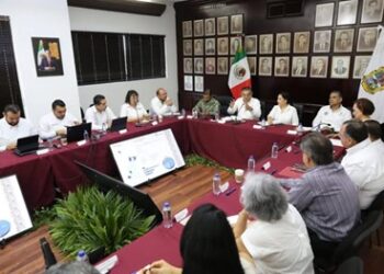 PRESIDE AMÉRICO VILLARREAL REUNIÓN DE SEGURIDAD EN CIUDAD MANTE; REFUERZAN ESTRATEGIA CON MUNICIPIOS DEL SUR DE TAMAULIPAS