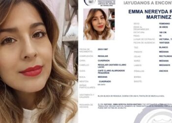 AUTORIDADES BUSCAN A JOVEN MUJER DESAPARECIDA EN CIUDAD VICTORIA