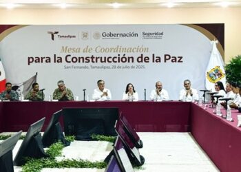 Avanza la seguridad en el centro-norte de Tamaulipas: Gobernador Américo Villarreal encabeza reunión en San Fernando