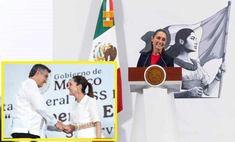 UN GOBIERNO CERCANO Y CON RESULTADOS: Sheinbaum respalda a Américo Villarreal en atención a Tamaulipas