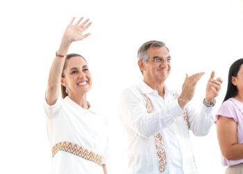 CLAUDIA SHEINBAUM ARRANCA EN TAMAULIPAS PROGRAMA “SALUD CASA POR CASA” Y ELOGIA LIDERAZGO DE AMÉRICO VILLARREAL