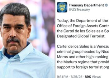 EE.UU. DECLARA AL CÁRTEL DE LOS SOLES COMO GRUPO TERRORISTA; SEÑALAN A MADURO Y SURGEN NEXOS EN COSTA RICA