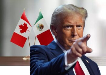 TRUMP SE ATRIBUYE CONTROL SOBRE MÉXICO Y CANADÁ; SHEINBAUM RESPONDE CON CAUTELA