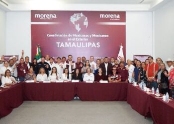 MORENA TAMAULIPAS FORTALECE LAZOS CON LA COMUNIDAD MIGRANTE: instalan Coordinación de Mexicanas y Mexicanos en el Exterior