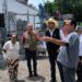 LUIS LAURO REYES RECORRE LA UNIDAD DE MEDICINA FAMILIAR EN GONZÁLEZ
