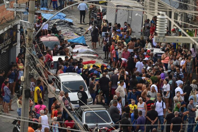 RÍO DE JANEIRO EN DUELO: más de 120 muertos tras el operativo policial más sangriento de su historia