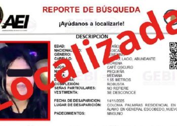 LOCALIZAN EN TAMAULIPAS A KIMBERLY, ADOLESCENTE REPORTADA COMO DESAPARECIDA EN NUEVO LEÓN