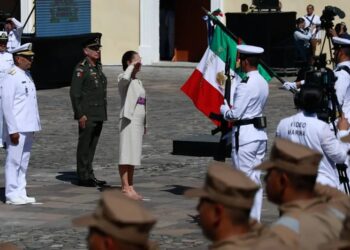 SHEINBAUM LLAMA A MÉXICO A MANTENERSE UNIDO ANTE CUALQUIER INTENTO DE INJERENCIA EXTERNA
