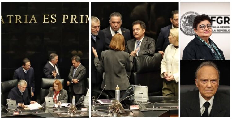 Senado refuerza seguridad ante inminente discusión sobre la salida de Gertz Manero; ERNESTINA GODOY SUENA COMO POSIBLE RELEVO