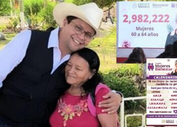 Inicia calendario de pagos para mujeres que recibieron su tarjeta de la Pensión Mujeres Bienestar en octubre