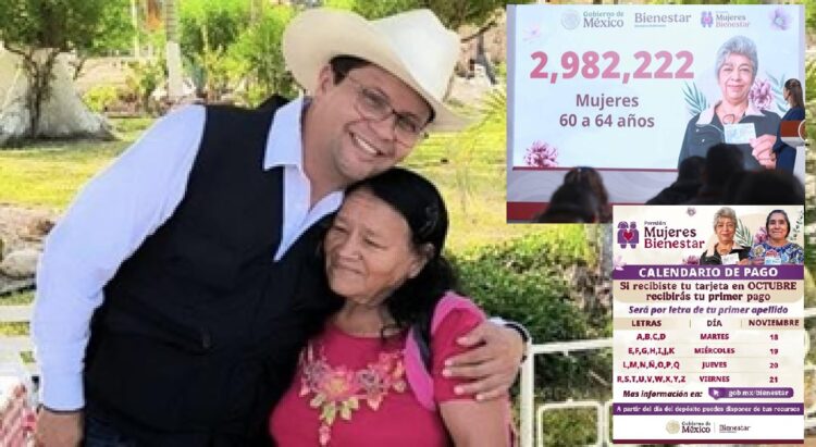 Inicia calendario de pagos para mujeres que recibieron su tarjeta de la Pensión Mujeres Bienestar en octubre