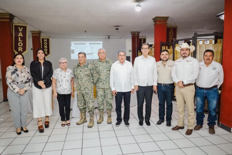 Soto la Marina refuerza coordinación en seguridad; alcaldesa participa en reunión militar en Tampico