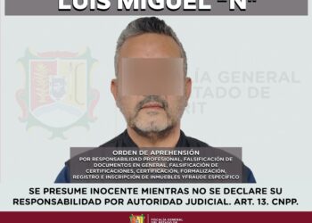 Aprehenden a notario en funciones por diversos delitos en Nayarit