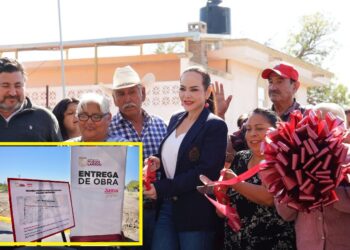 Carmen Lilia Canturosas entrega obras que transforman la vida de miles de familias en Nuevo Laredo
