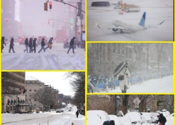 TORMENTA INVERNAL PARALIZA AMPLIAS REGIONES DE EE. UU.; REPORTAN AL MENOS 13 FALLECIDOS