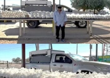 Decomisan cargamento de metanfetamina en puesto militar de San Luis Río Colorado