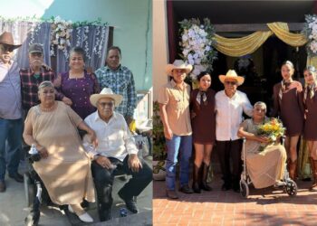 Miquihuana celebra medio siglo de amor con las Bodas de Oro de Panchito y Doña Trini
