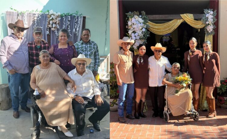 Miquihuana celebra medio siglo de amor con las Bodas de Oro de Panchito y Doña Trini