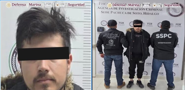 CAPTURAN EN PACHUCA A FUGITIVO BUSCADO POR EL FBI CON FINES DE EXTRADICIÓN