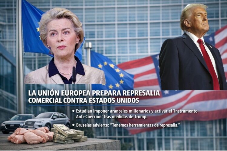 La Unión Europea alista posible represalia comercial contra Estados Unidos