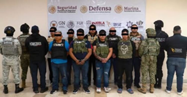 Operativo coordinado debilita estructura ligada al CJNG en Puebla